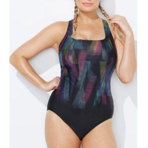 One piece Swimsuit with built in shaping